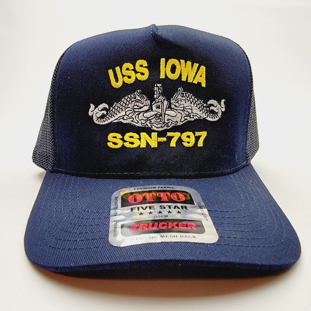 USS IOWA SSN-797 Embroidered Baseball Hat